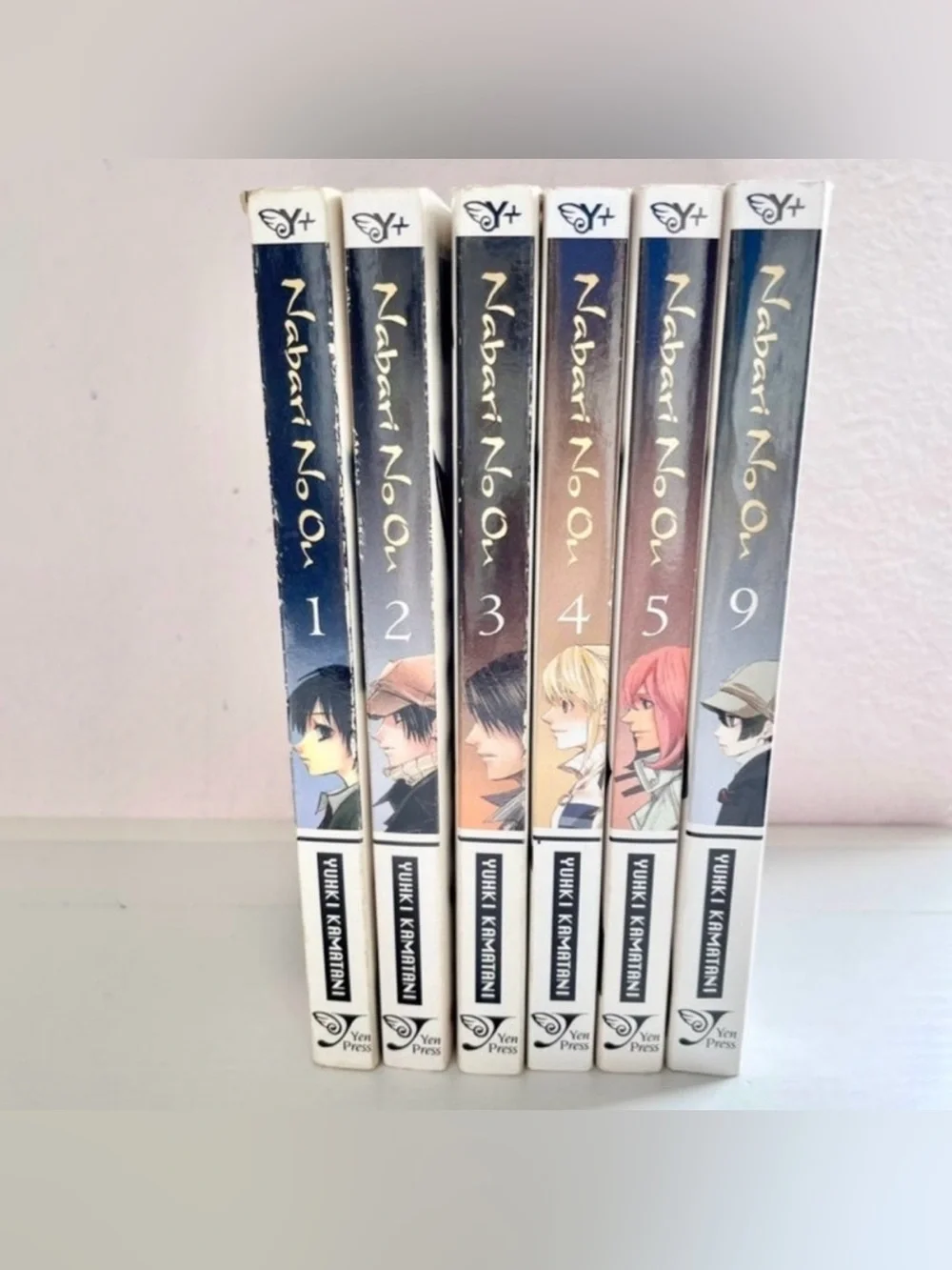 Nabari No Ou Volumes 1-5 & 9 Manga Set